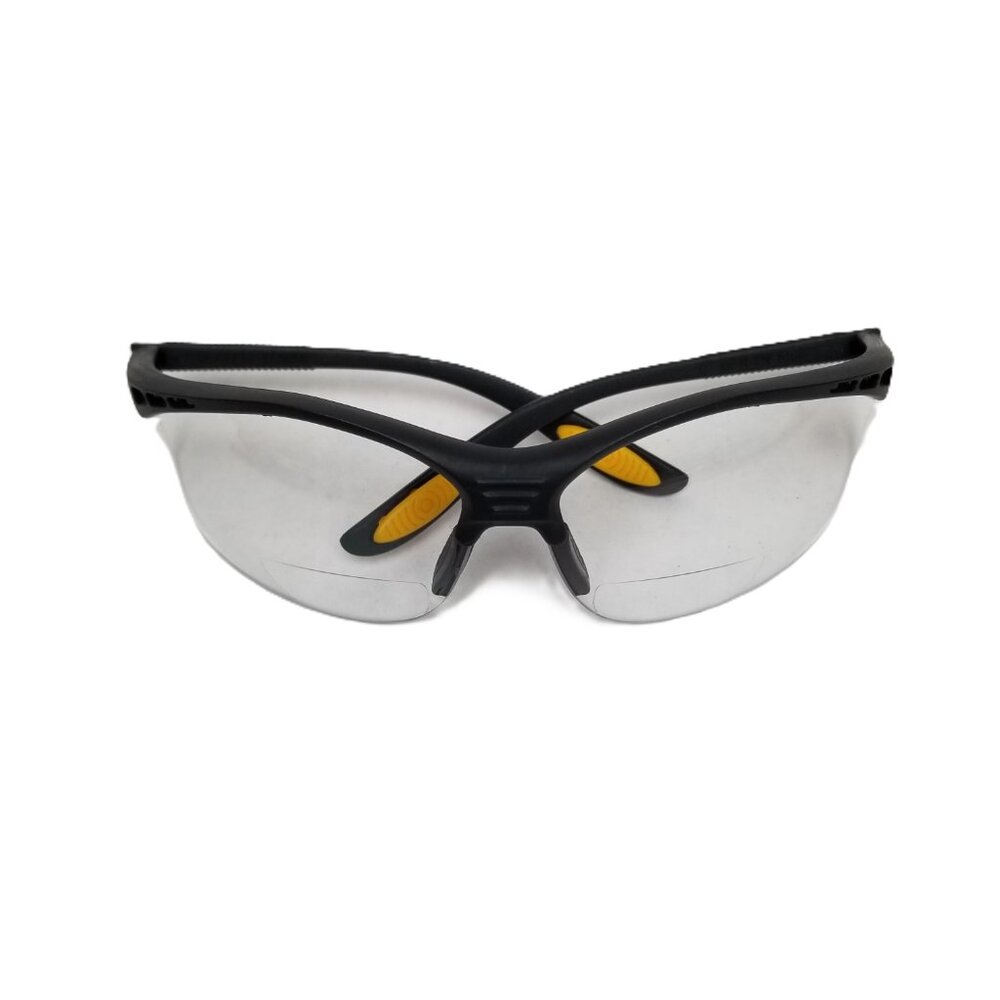 DeWalt DPG59 Reinforcer RX Bifocal Safety Glasses Clear Lens 2.0 Diopter PPE